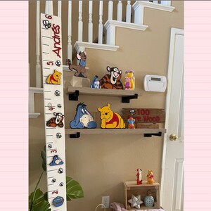 Winnie the Pooh Growth Chart Disney Inspired