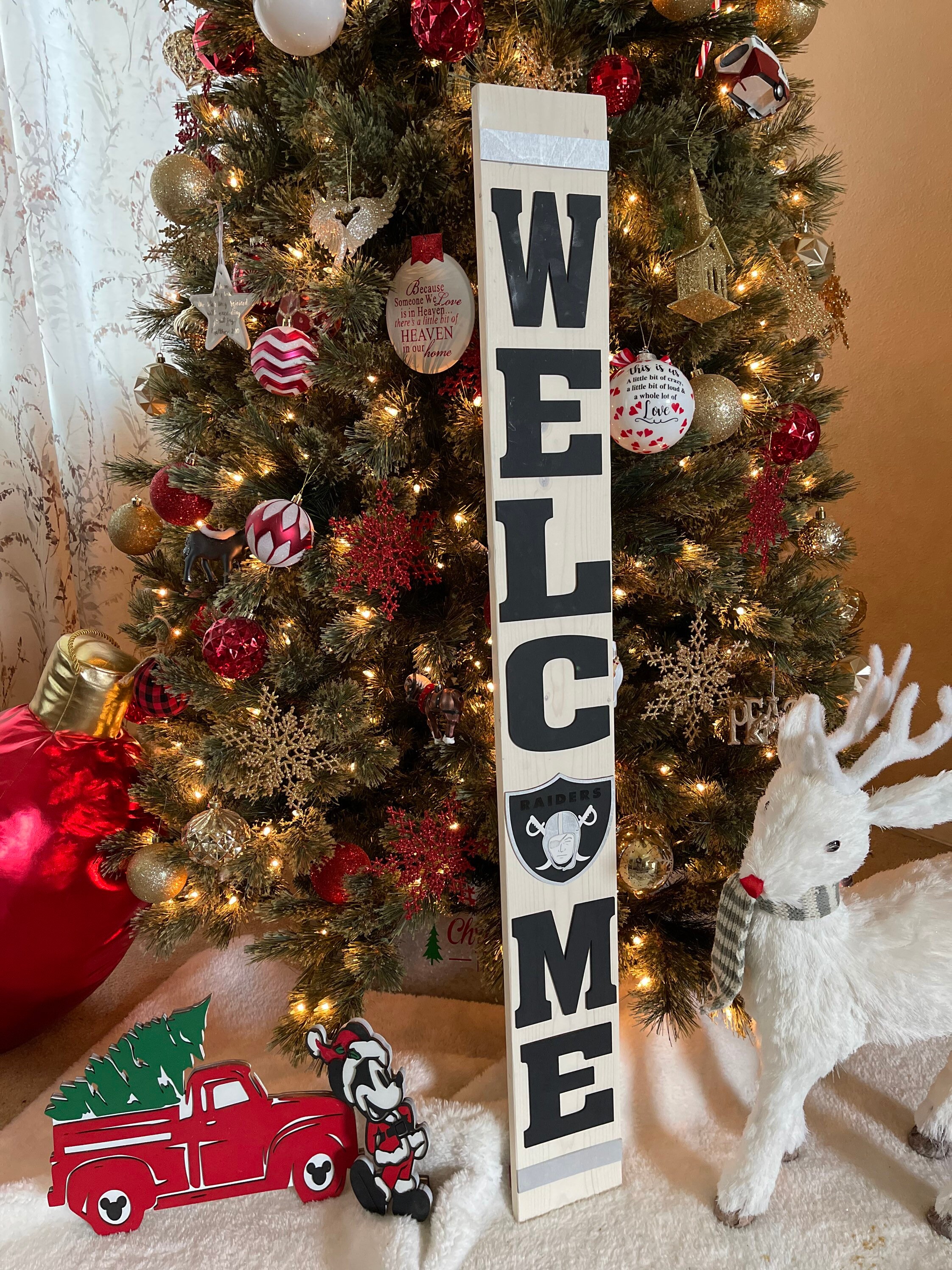 Las Vegas Raiders Skyline NFL Area Rug, Bedroom, Christmas Gift US Decor -  Travels in Translation