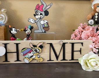 Frohe Ostern Mickey Mouse Hase Magnet Only | Disney Ohren | Micky Maus Ohren | Disneyland austauschbares Stück