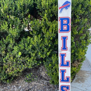 Buffalo Bills Welcome Sign Leaner image 2