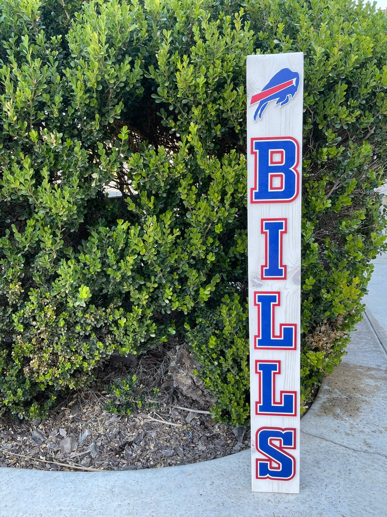 Buffalo Bills Welcome Sign Leaner image 2