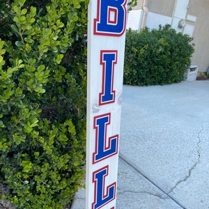 Buffalo Bills Welcome Sign Leaner image 5