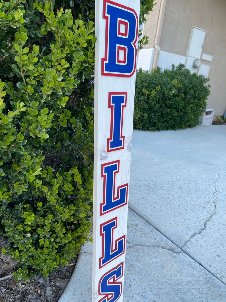 Buffalo Bills Welcome Sign Leaner image 5