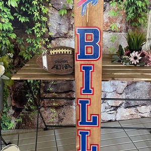 Buffalo Bills Welcome Sign Leaner image 3