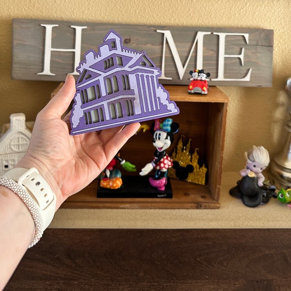 Haunted Mansion Disneyland inspired Magnet  interchangeable piece Disney magnet for Home sign