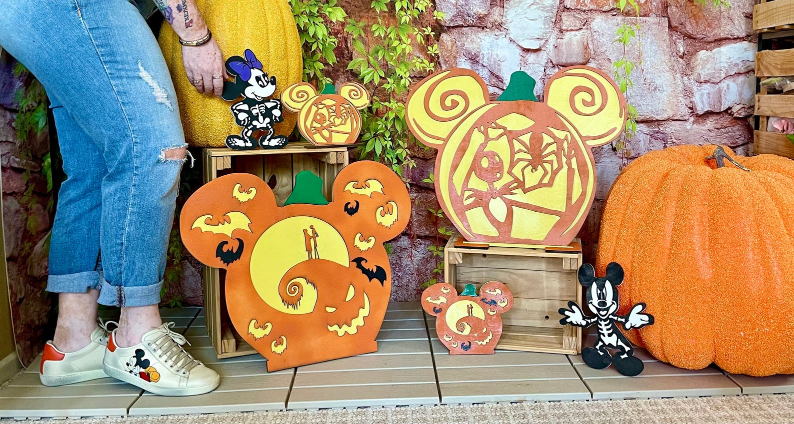 Nightmare Before Christmas Jack O Lantern Decor NBC Etsy