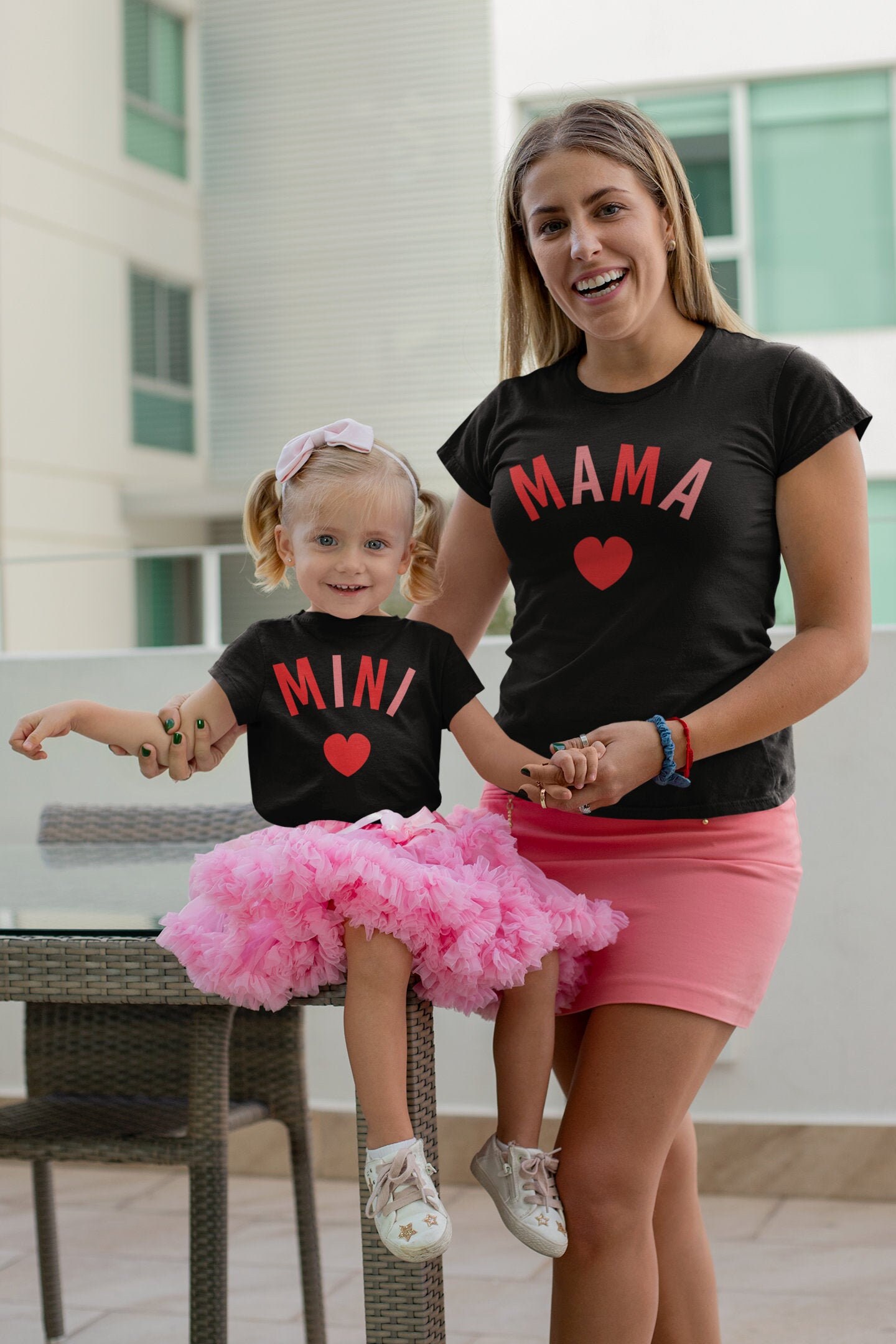 mama mini valentines shirts