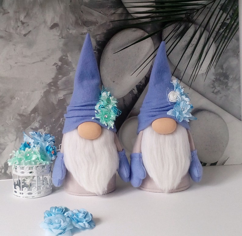 Plush spring gnome holiday home decor Swedish easter gnome | Etsy