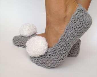 Crochet slippers,Handmade Slippers,Cozy Slippers