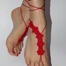 Barefoot Sandals,Crochet Barefoot sandals,Anklet,Bridal barefoot sandals,Lace barefoot sandals,Beach barefoot sandals,Bridesmaid gift,Yoga 