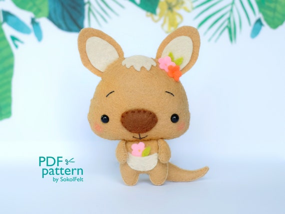 wallaby plush