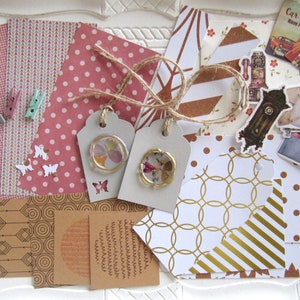25 pezzi per scrapbooking
