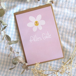 Verjaardagskaart voor jou, de allerbeste kaart, mooie cadeaukaart, kaart voor vriendin, lieve verjaardagskaart, spreukkaartbloem, groet