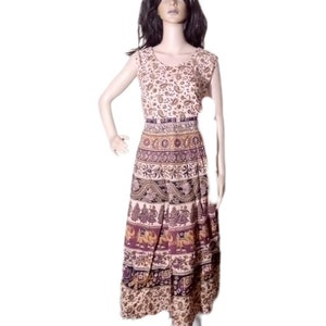 Cotton Jaipuri print  Kurti for Women Indian Ethinic Dress Kurti size XL