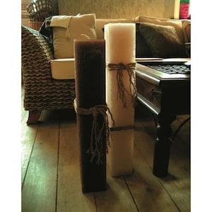 Huge candle Scented candle Large candle Rustic candle Candle decor Home accent Home decoration