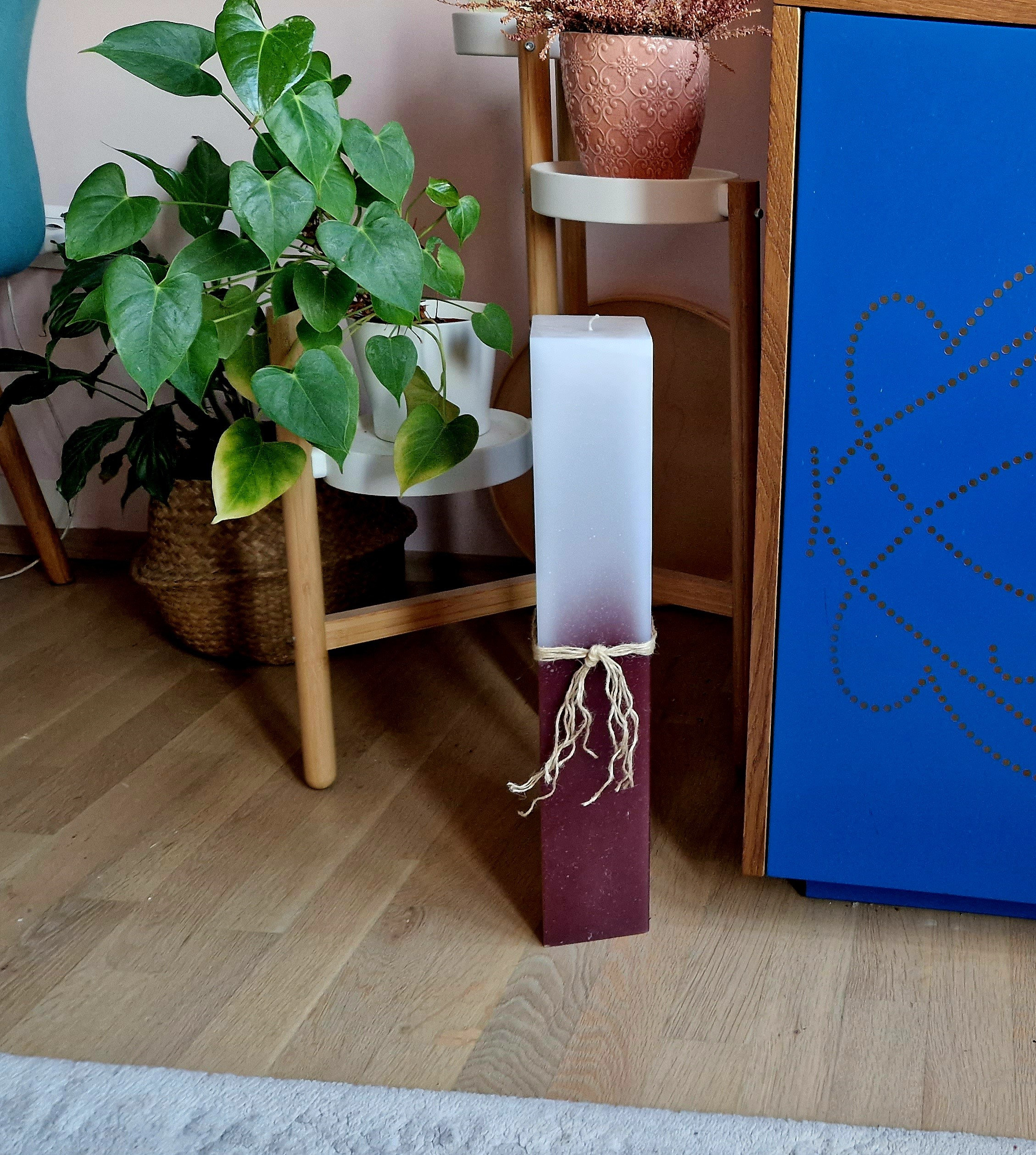 Huge Candle Scented Candle Large Candle Rustic Candle Candle Etsy