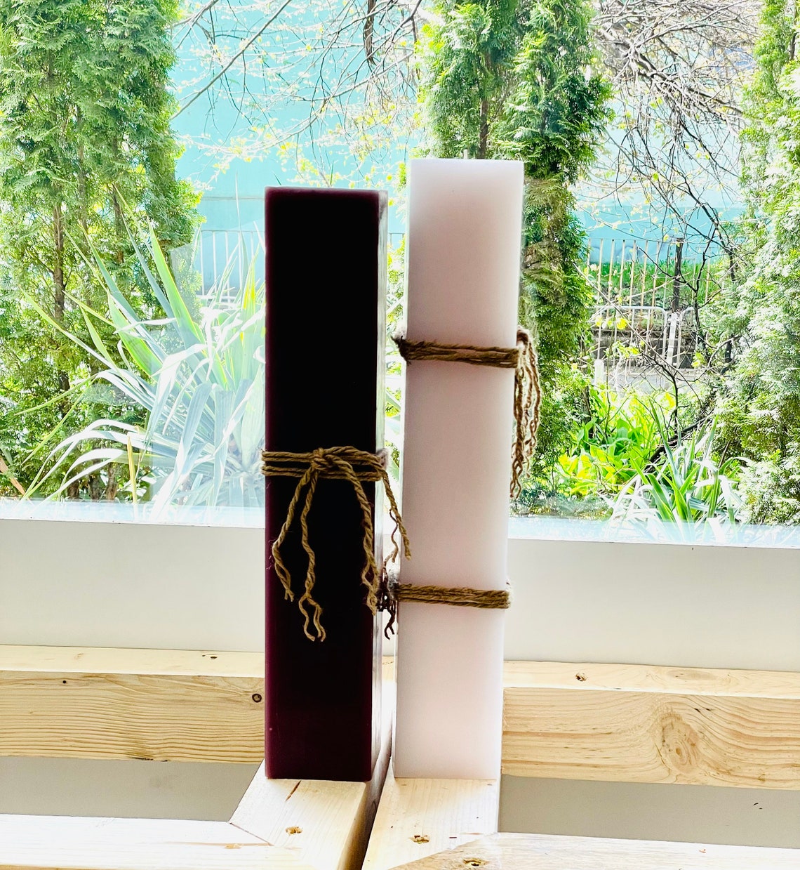 Huge Candle Scented Candle Large Candle Rustic Candle Candle Etsy