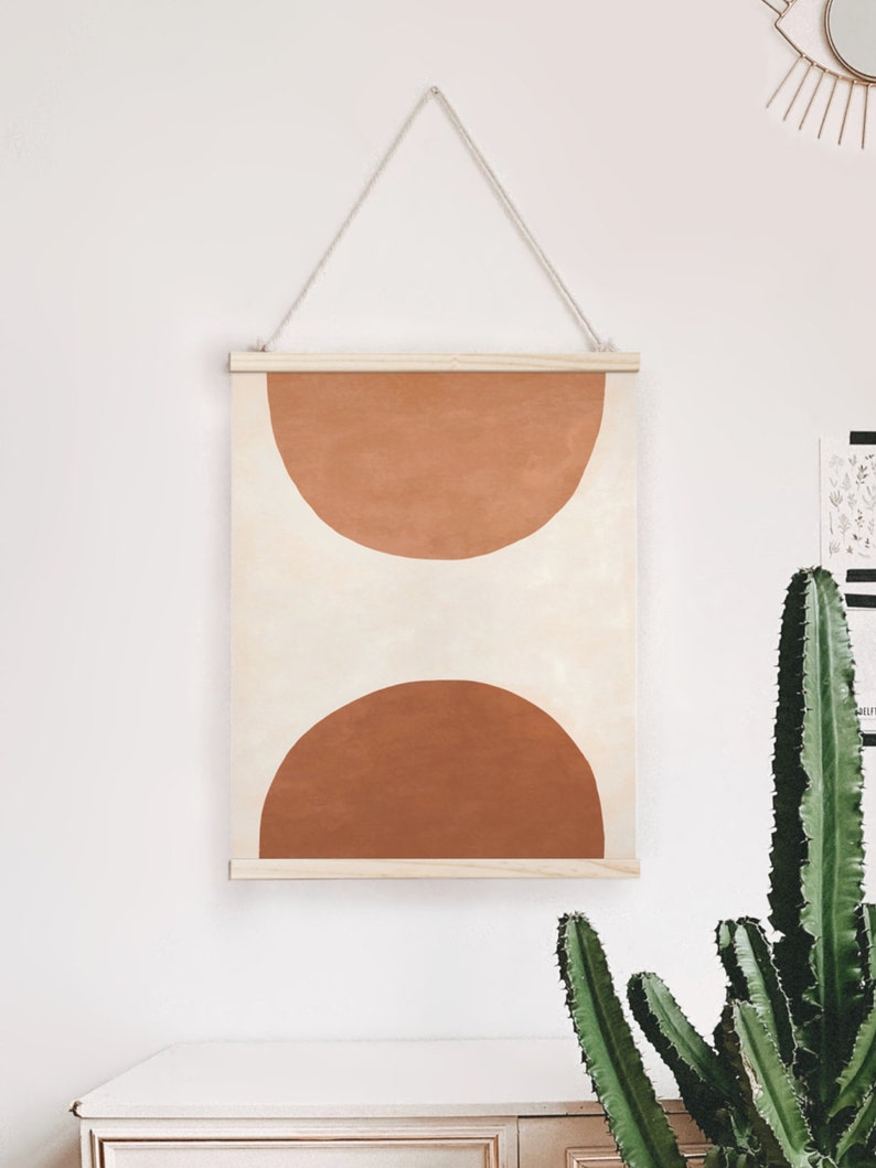 Burnt Orange Print Printable Wall Art Terracotta Print Etsy