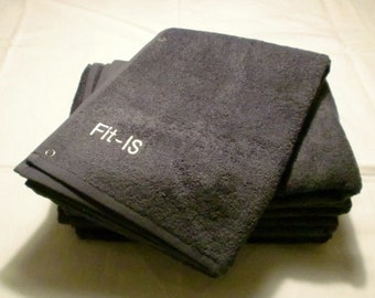 Fitness and sports towel-anthracite Grey