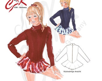 Freestyle dresses PDF pattern size 128
