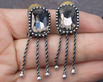 Vintage Christian Dior Clip Earrings Fully Marked Chr.Dior Germany.