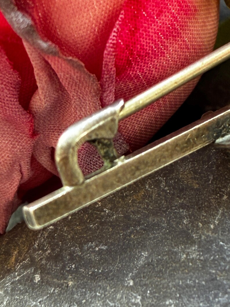 Vintage Pixie-brosch i sterlingsilver. bild 5