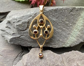 Vintage RITMA Gold Pendant Watch Necklace ,swiss Mechanical