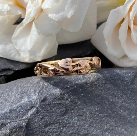 Clogau 9ct Rose Gold Tree Of Life Welsh Gold Ring… - image 2