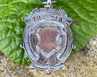 Silver and Gold Sporting Medal/Fob/Pendant 1922.