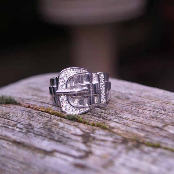 Modern Gents Ring Etsy