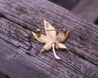 Broche Starfish « Etoile de mer » en or jaune 18 carats de l’époque Art