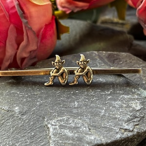 Vintage Pixie-brosch i sterlingsilver. bild 2