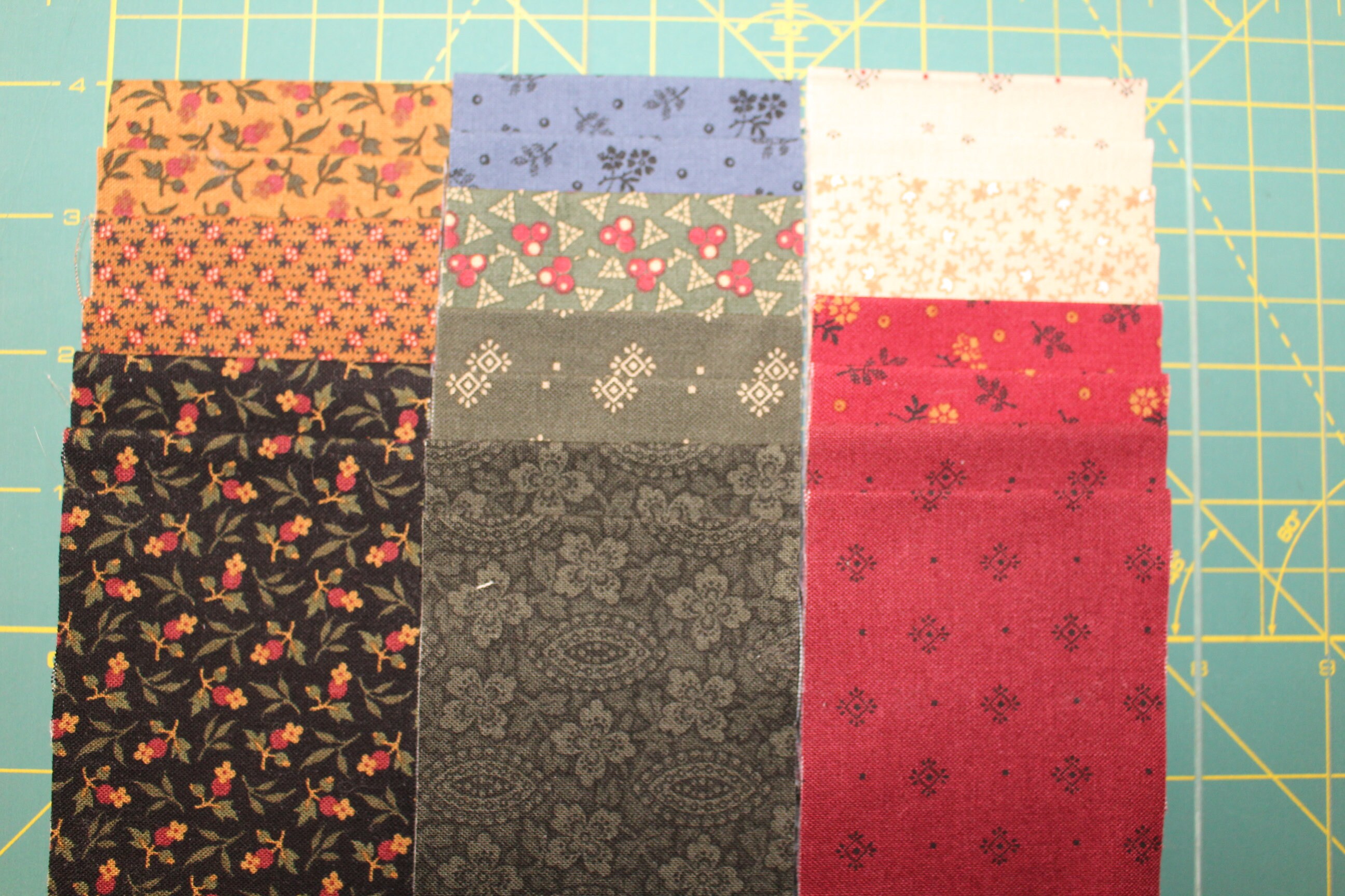 44 Jelly Roll CONESTOGA CROSSING Reproduction 2.5x44 Etsy