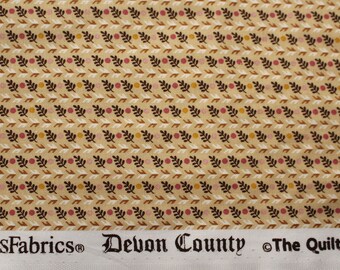 DEVON COUNTY REPRODUCTION Quilt Fabric 100% Cotton By Karen Styles For Marcus Fabrics 7990-0190