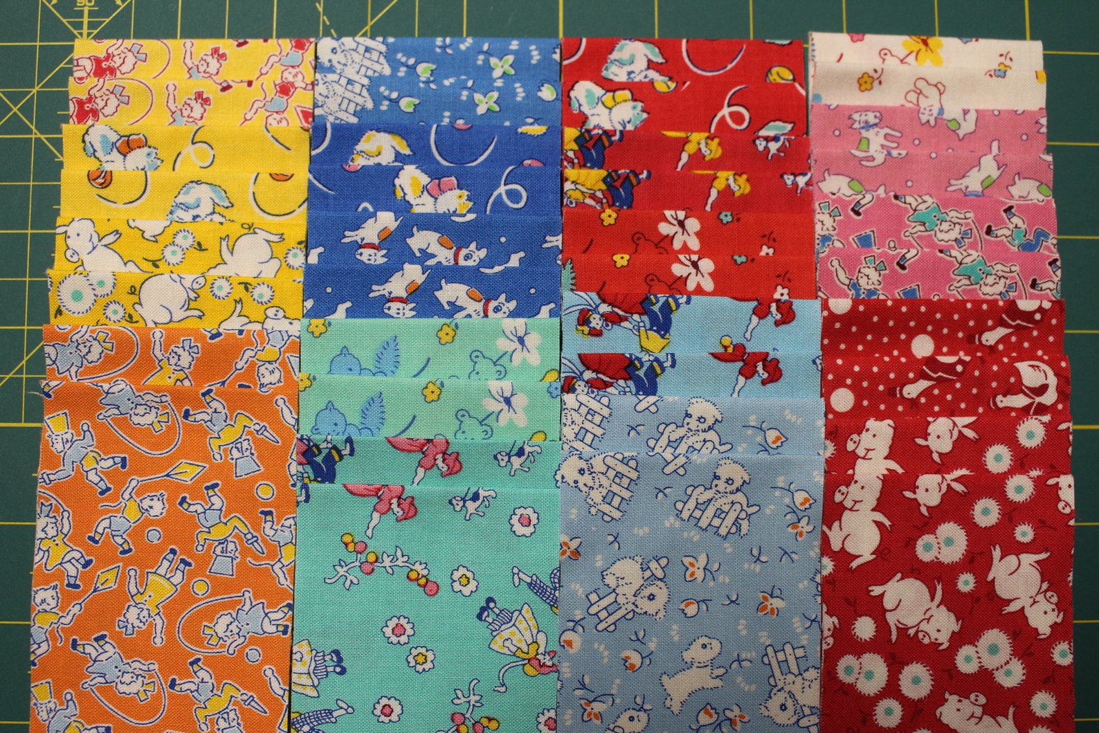 38 Jelly Roll TOY BOX MINIATURES 1930's 2.5x44 Etsy