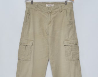 Levi Strauss Vintage Signature pantalones cargo de algodón beige para hombre talla 32