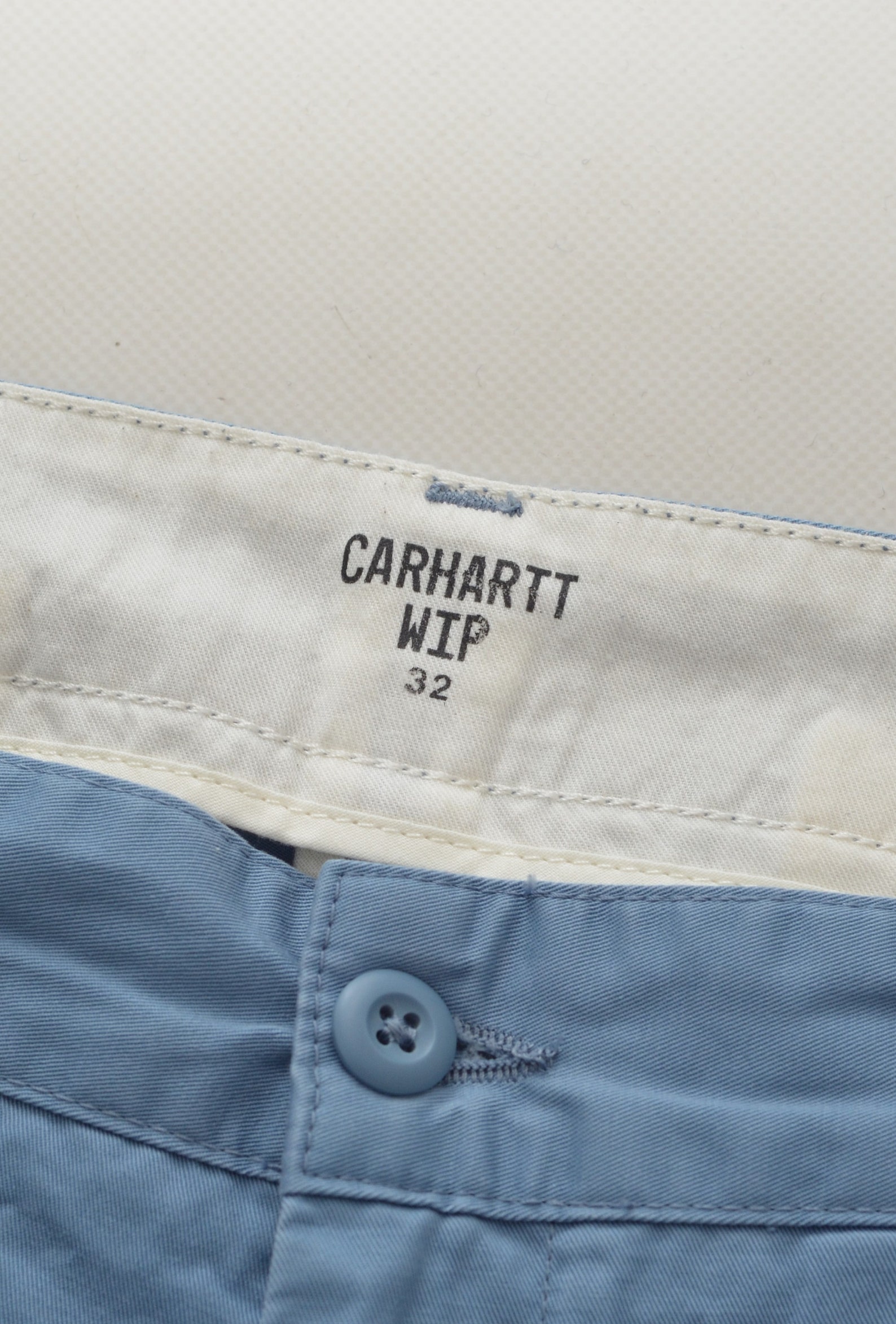 Carhartt Tapered Denim Pants for Men, W32 equivalent cotton blue type Vintage Second Hand