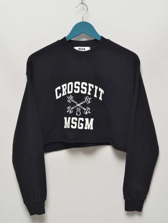 MSGM Milano Women's Black Crossfit Cropped Sweats… - image 5