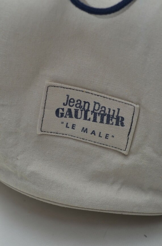JEAN-PAUL GAULTIER Jean Paul Gaultier Homme silk Venus tie Green light blue
