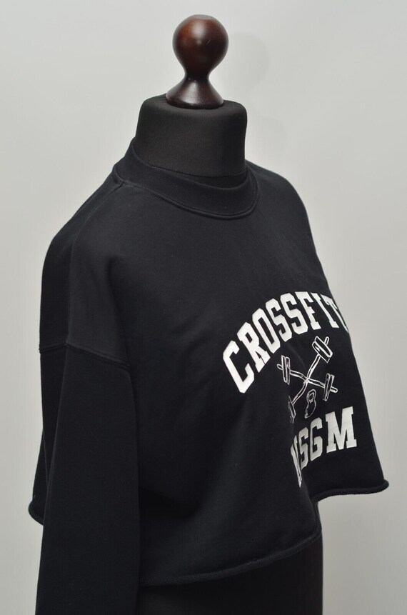 MSGM Milano Women's Black Crossfit Cropped Sweats… - image 3