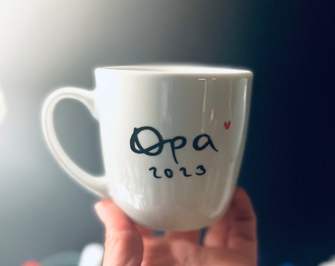 Mug for grandpa, grandpa 2023, grandma 2023