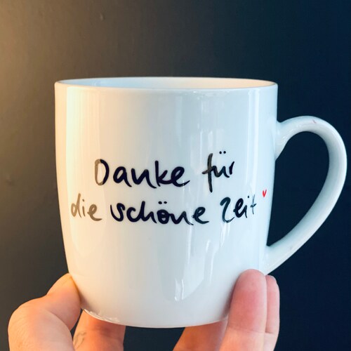 Cup Thank You For The Nice Time To Say Goodbye Etsy Canada