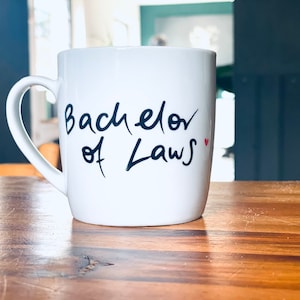 Wunderschöne Tasse für den Masterabschluss, Bachelorabschluss