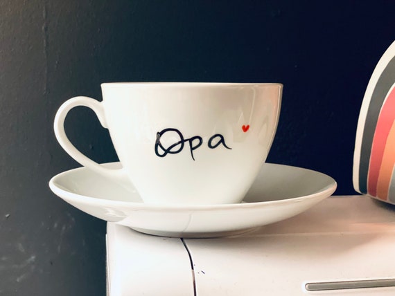 Belle grande tasse pour papy latte cappuccino papy 2022 - Etsy France