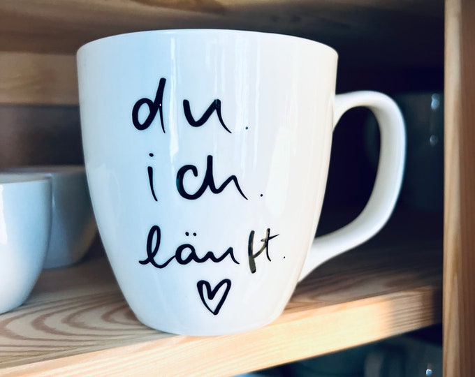 Mug You.I.run Jumbo mug, mug XXL