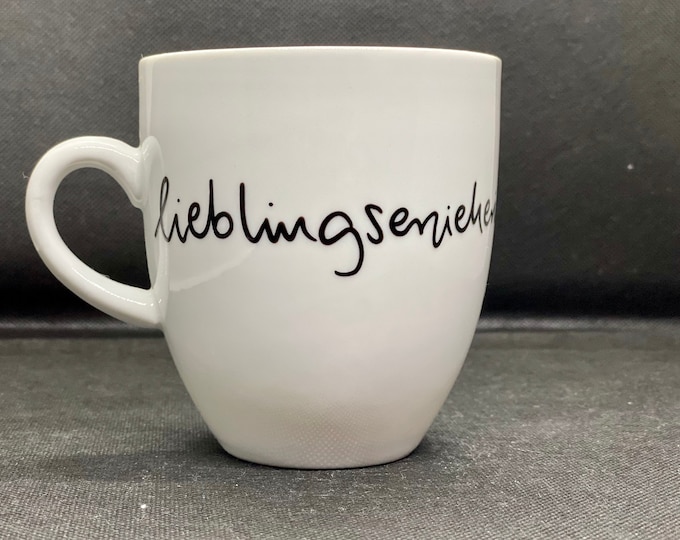 Mug with favorite teacher