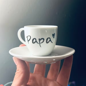 Espresso cup dad