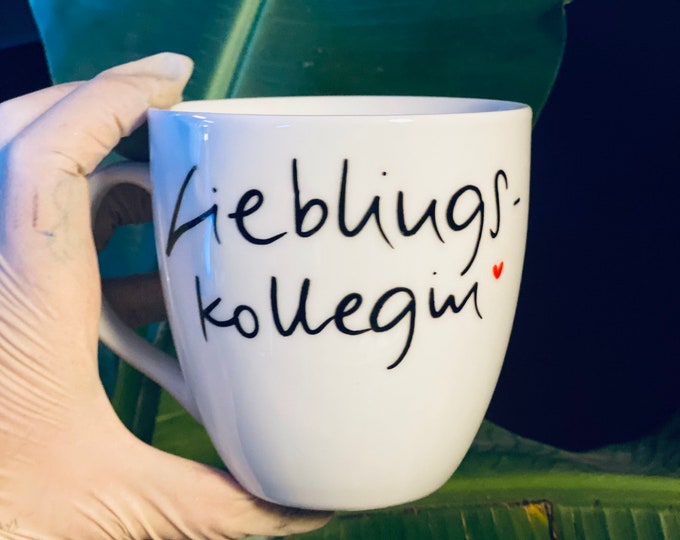 Jumbo mug favorite colleague, colleague, beautiful large mug, mug XXL