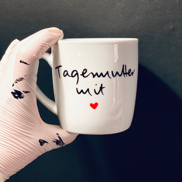 Tasse Tagesmutter mit Herz