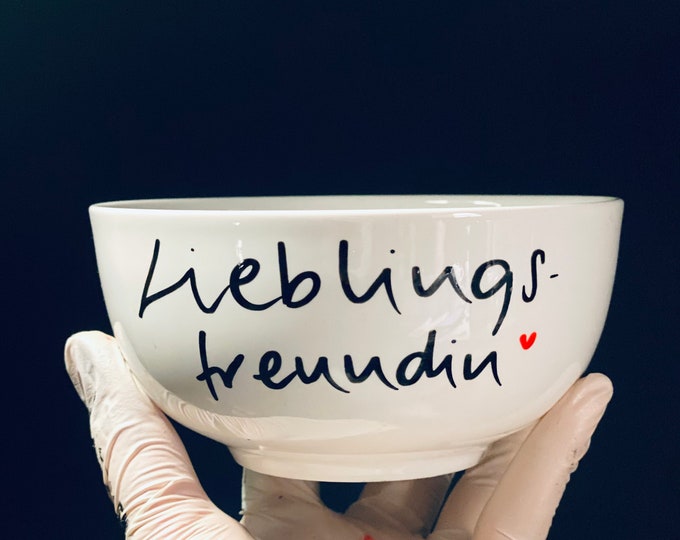cereal bowl with favorite friend
